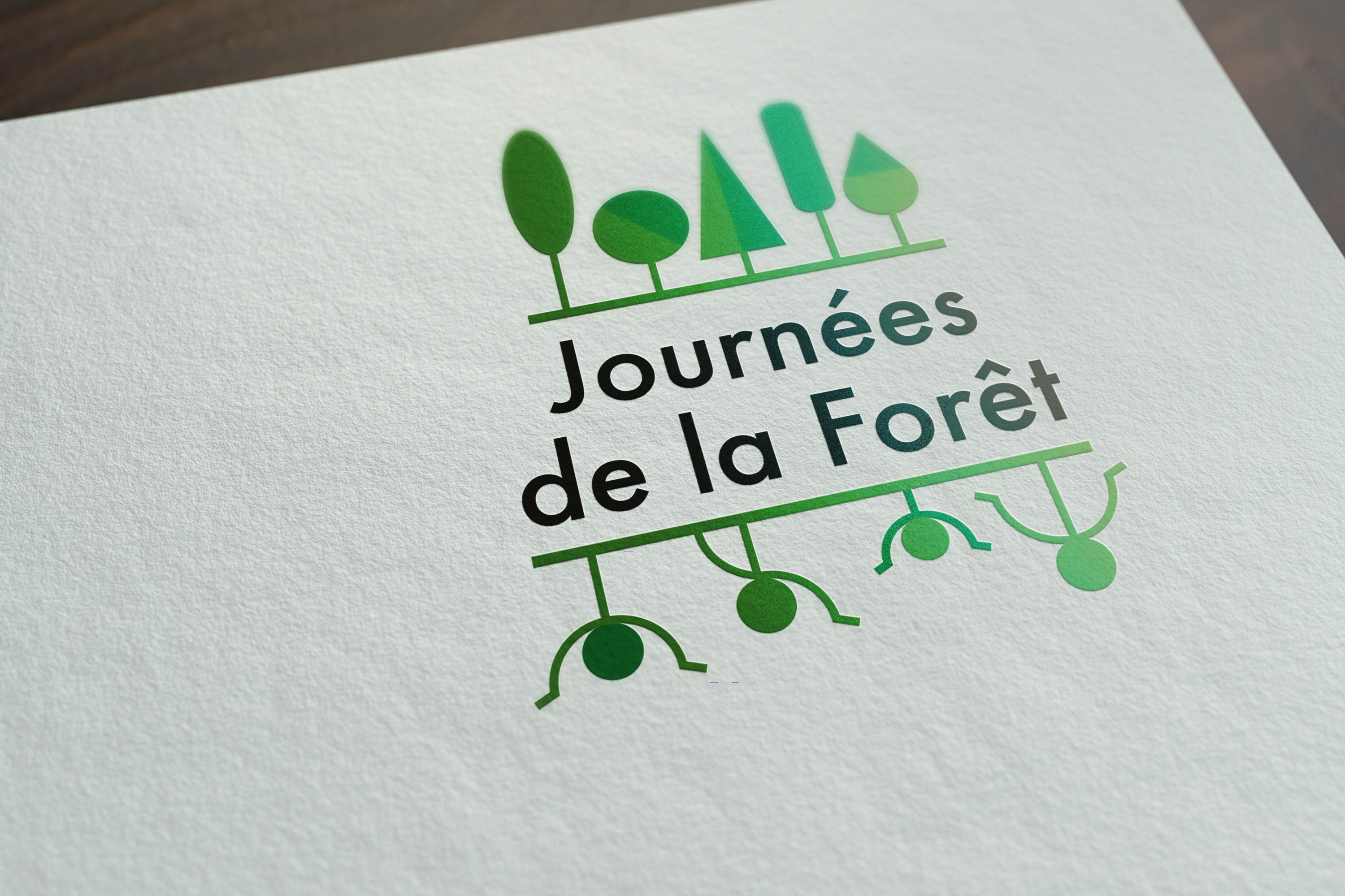 logo pour le festival photos des journée de la forêt